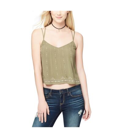 Aeropostale Womens Textured Cross-Lace Tank Top - XL