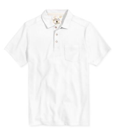 Tasso Elba Mens Slub Rugby Polo Shirt - S