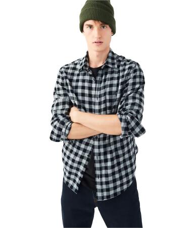 Aeropostale Mens Flannel Button Up Shirt - M