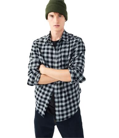 Aeropostale Mens Flannel Button Up Shirt - M