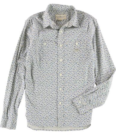 Ralph Lauren Mens Antique Printed Button Up Shirt - S