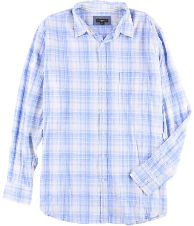 Club Room Mens Plaid Button Up Shirt - 2XLT