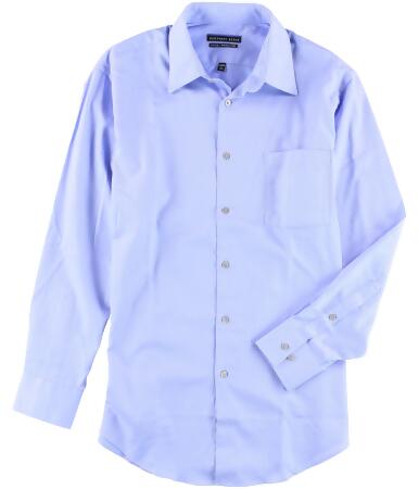 Geoffrey Beene Mens Wrinkle Button Up Dress Shirt - 16