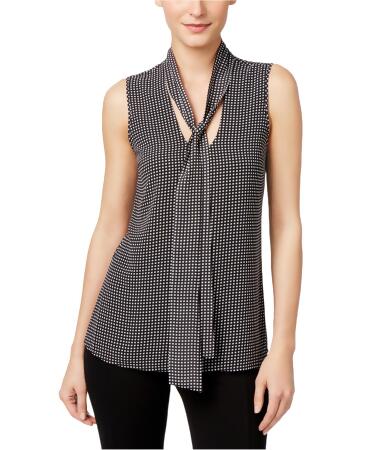 Michael Kors Womens Tie-Neck Knit Blouse - 6P