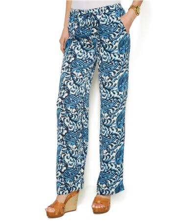 Michael Kors Womens Paisley Casual Wide Leg Pants - 14W