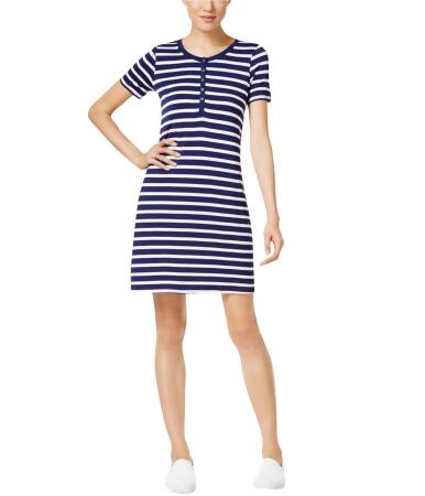 G.h. Bass Co. Womens Striped Shirt Dress - 2XL