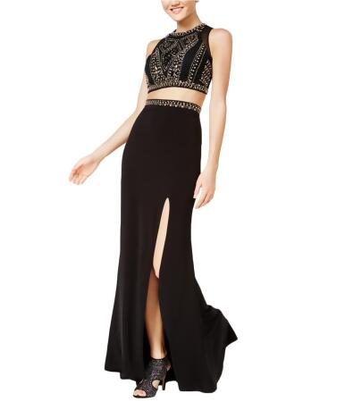 Say Yes To The Prom Womens Studded A-Line Skirt - 9