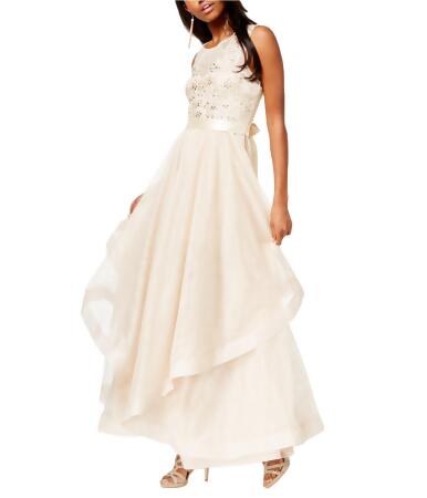 Say Yes To The Prom Womens Embellished Gown Dress - 1