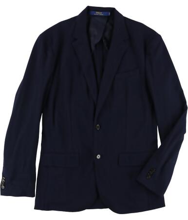 Ralph Lauren Mens Cotton Two Button Blazer Jacket - S