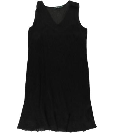 Ralph Lauren Womens Geometric A-Line Dress - 2X