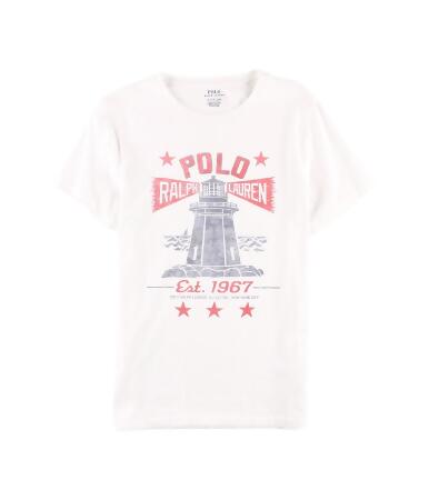 Ralph Lauren Mens Lighthouse Graphic T-Shirt - S