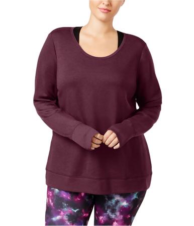 Ideology Womens Plus Size Open Back Basic T-Shirt - 3X