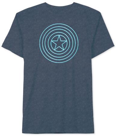 Jem Mens Captain America Shield Graphic T-Shirt - L