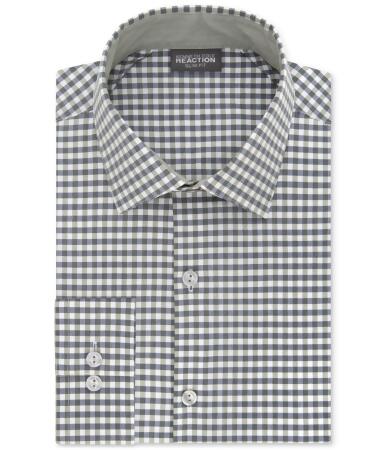 Kenneth Cole Mens Techni-Cole Stretch Button Up Dress Shirt - 17