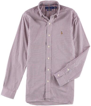 Ralph Lauren Mens Stretch Button Up Shirt - L