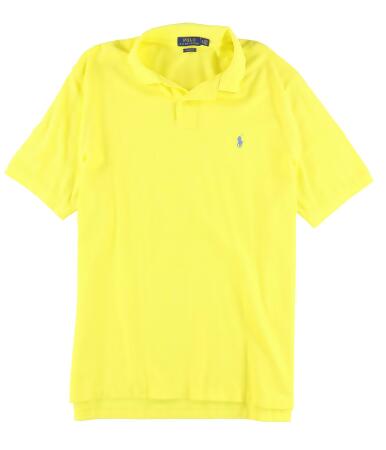 Ralph Lauren Mens Cotton Mesh Rugby Polo Shirt - L