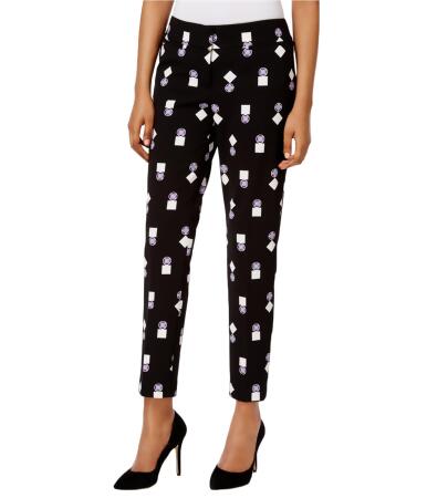 Nine West Womens Geometric Casual Trousers - 16