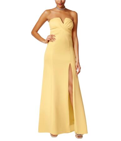 B. Darlin Womens Slit Gown Dress - 11/12