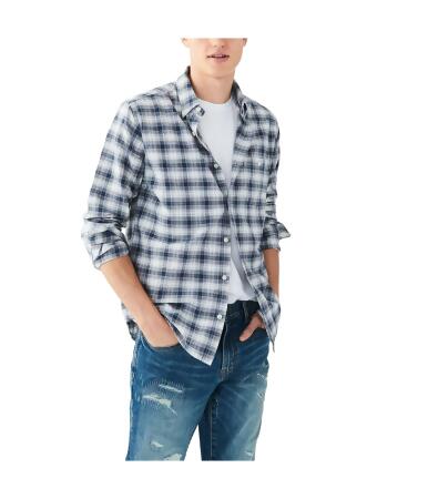 Aeropostale Mens Pocket Button Up Shirt - S