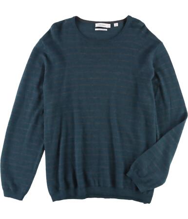 Calvin Klein Mens Extra Fine Merino Stripe Pullover Sweater - 2XL