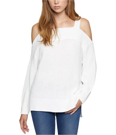 Sanctuary Clothing Womens Amelie Cold Shoulder Pullover Sweater - L