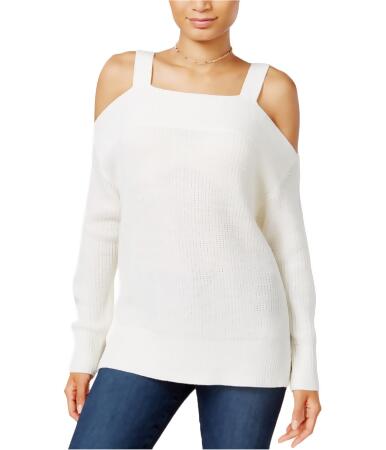 Sanctuary Clothing Womens Amelie Cold Shoulder Pullover Sweater - XS