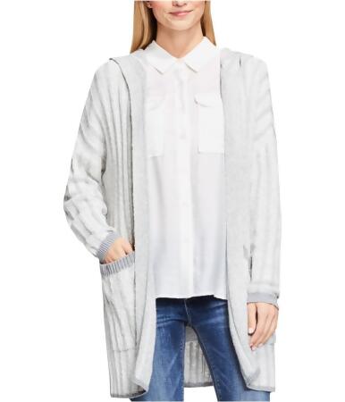 Vince Camuto Womens Textured Cardigan Sweater - L