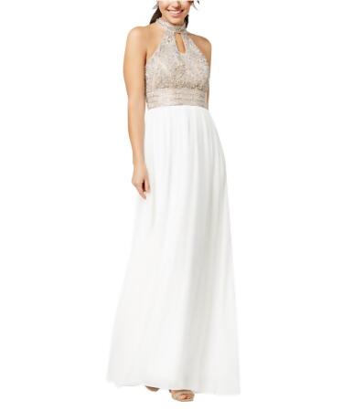 Say Yes To The Prom Womens Embellished Gown Dress - 5