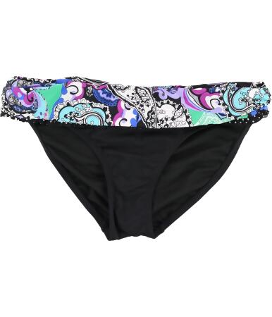 Kenneth Cole Womens Paisley Bikini Swim Bottom - M