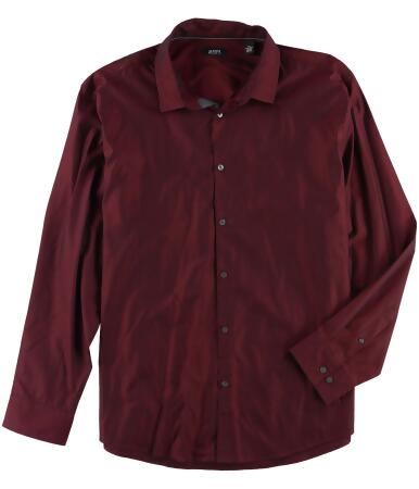 Alfani Mens Sateen Glory Button Up Shirt - 2XL