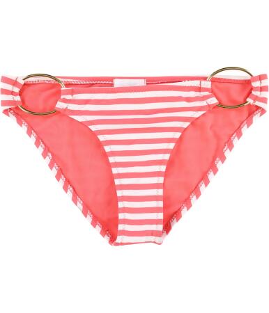 Jessica Simpson Womens Striped Bikini Swim Bottom - S
