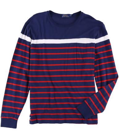 Ralph Lauren Mens Striped Basic T-Shirt - L