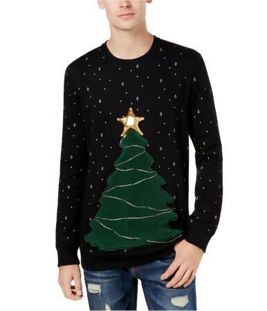 American Rag Mens Tree Pullover Sweater - L