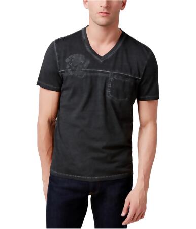 I-n-c Mens Embroidered Basic T-Shirt - L