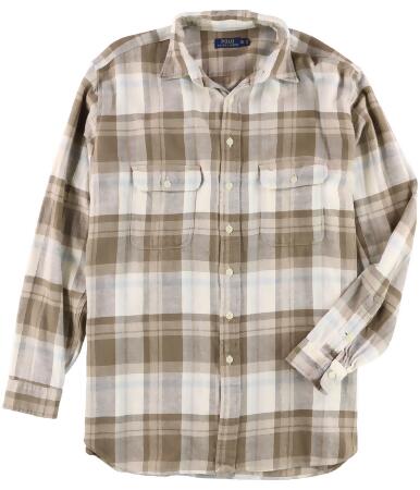 Ralph Lauren Mens Western Button Up Shirt - 4LT