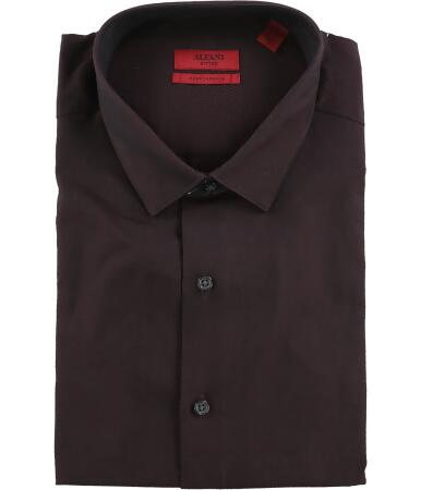 Alfani Mens Striped Button Up Dress Shirt - 15-15 1/2