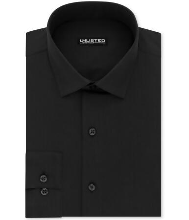 Kenneth Cole Mens Slim Fit Button Up Dress Shirt - 17-17 1/2