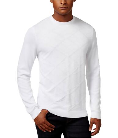Calvin Klein Mens Textured Pullover Sweater - XL