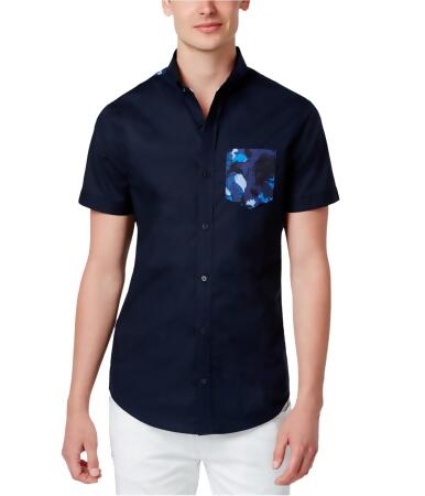 Armani Mens Eagle Button Up Shirt - 2XL