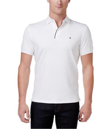 Tommy Hilfiger Mens Classic Short Sleeve Rugby Polo Shirt - L