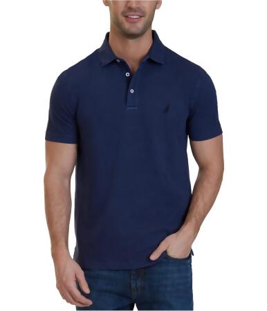 Nautica Mens Classic Rugby Polo Shirt - S