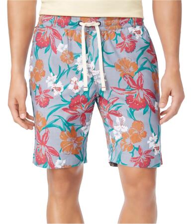 Tommy Hilfiger Mens Floral Casual Walking Shorts - L