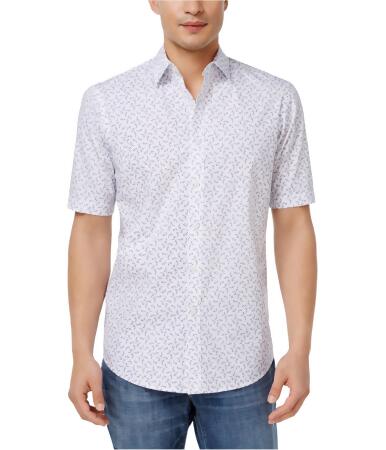 Club Room Mens Sunglass Hut Button Up Shirt - M