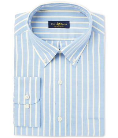 Club Room Mens Wrinkle Resistant Button Up Dress Shirt - 17