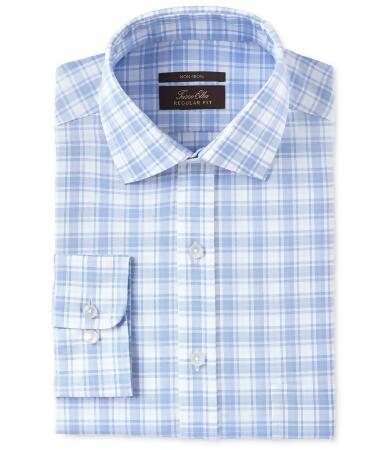 Tasso Elba Mens Non Iron Button Up Dress Shirt - 16