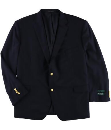 Ralph Lauren Mens Wool Two Button Blazer Jacket - 56