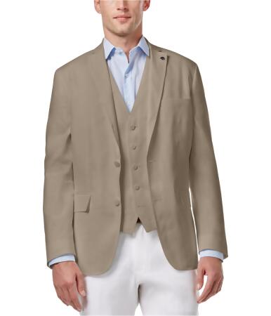 I-n-c Mens Stretch Linen Two Button Blazer Jacket - XL