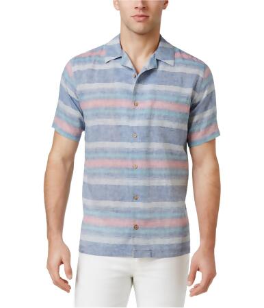 Weatherproof Mens Striped Button Up Shirt - 3XL