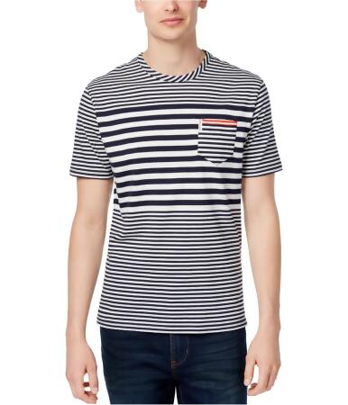 Ben Sherman Mens Engineered Stripe Basic T-Shirt - L