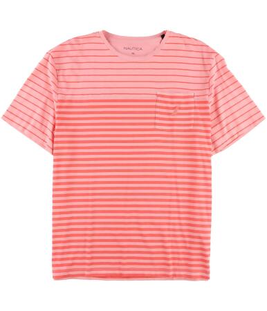 Nautica Mens Striped Basic T-Shirt - 2XL